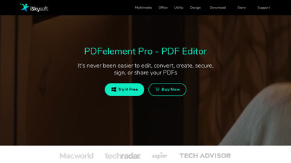 iSkysoft PDF Editor image