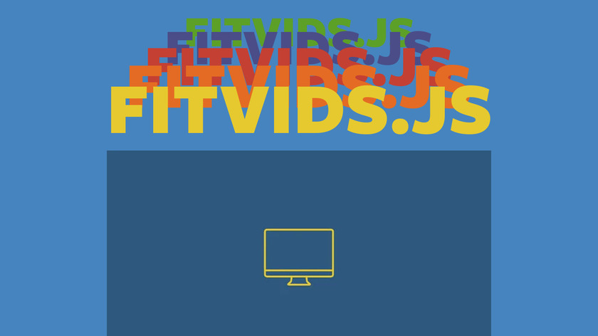 Fitvids.Js Landing Page