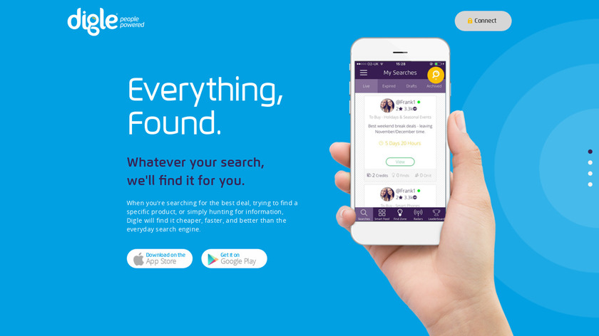Digle Landing Page