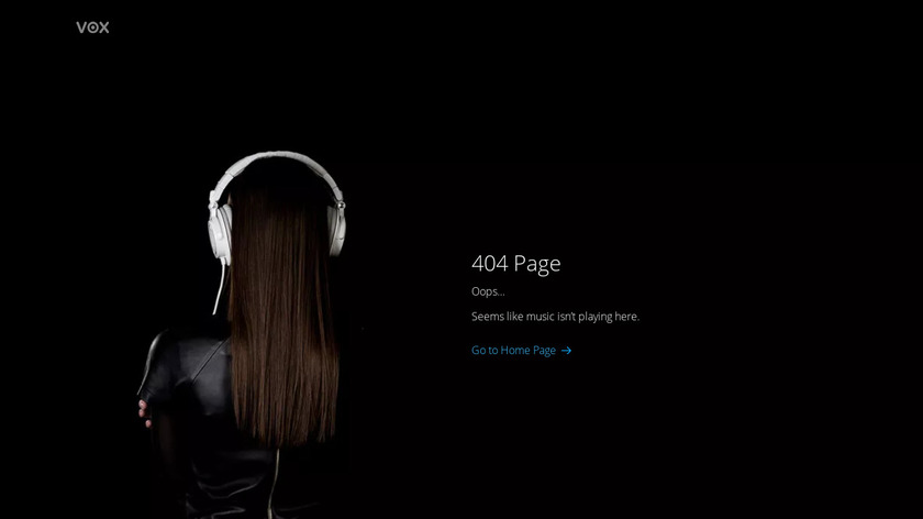 Vox Landing Page