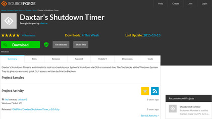 Daxtar's Shutdown Timer image