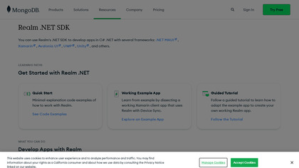 Realm Xamarin image