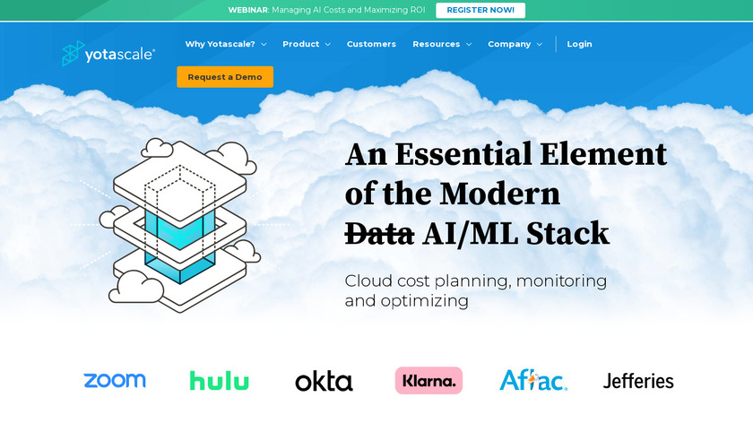YotaScale Landing Page