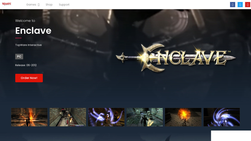 Enclave Landing Page
