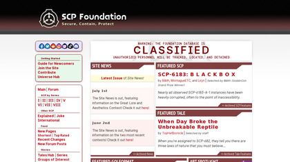 SCP Foundation (Wiki) image