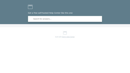 Free Help Center image