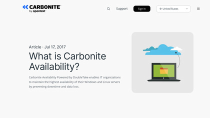 Carbonite Availability image