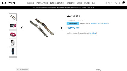 Garmin Vivofit 2 image
