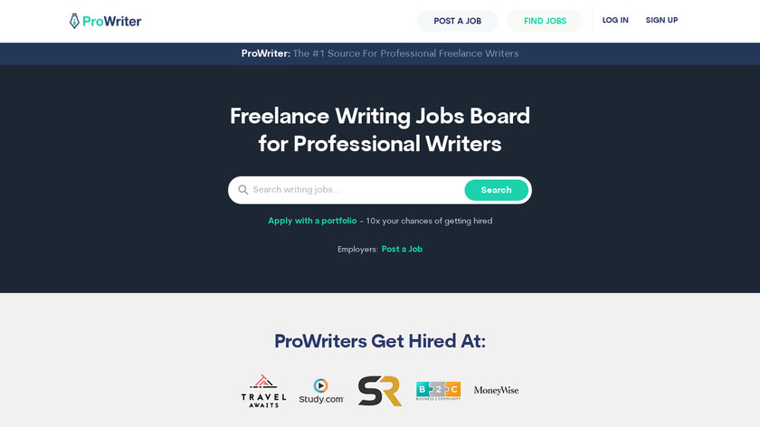 ProWriter Landing Page