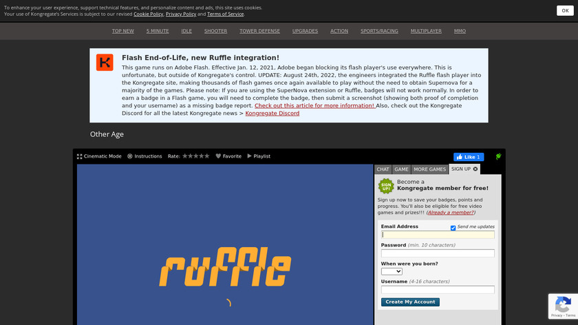 Other Age Landing Page
