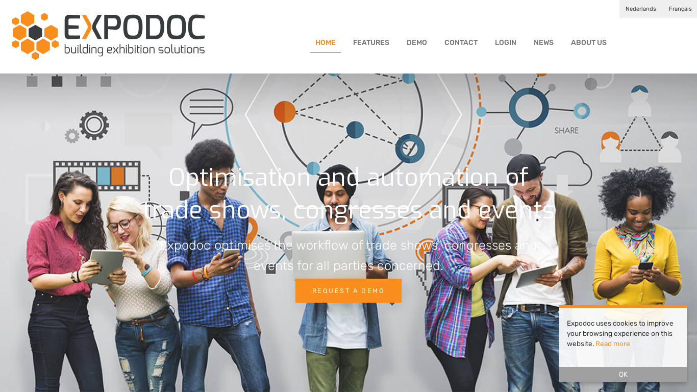 Expodoc Landing page