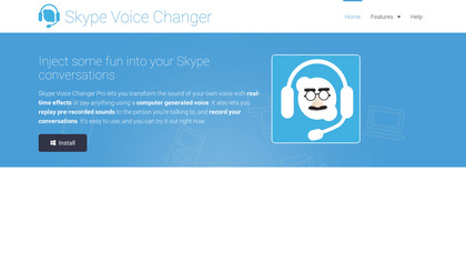 Skype Voice Changer Pro image