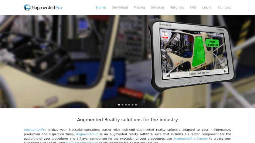 AugmentedPro Landing Page