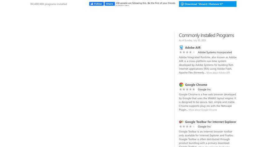 Should I Remove It? Landing Page