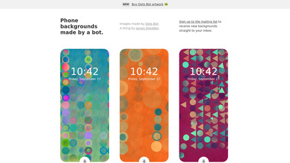 Dots Bot Phone Backgrounds image