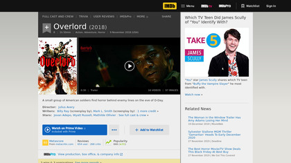 imdb.com: Overlord image
