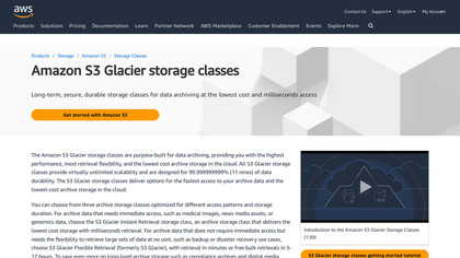 Amazon Glacier image