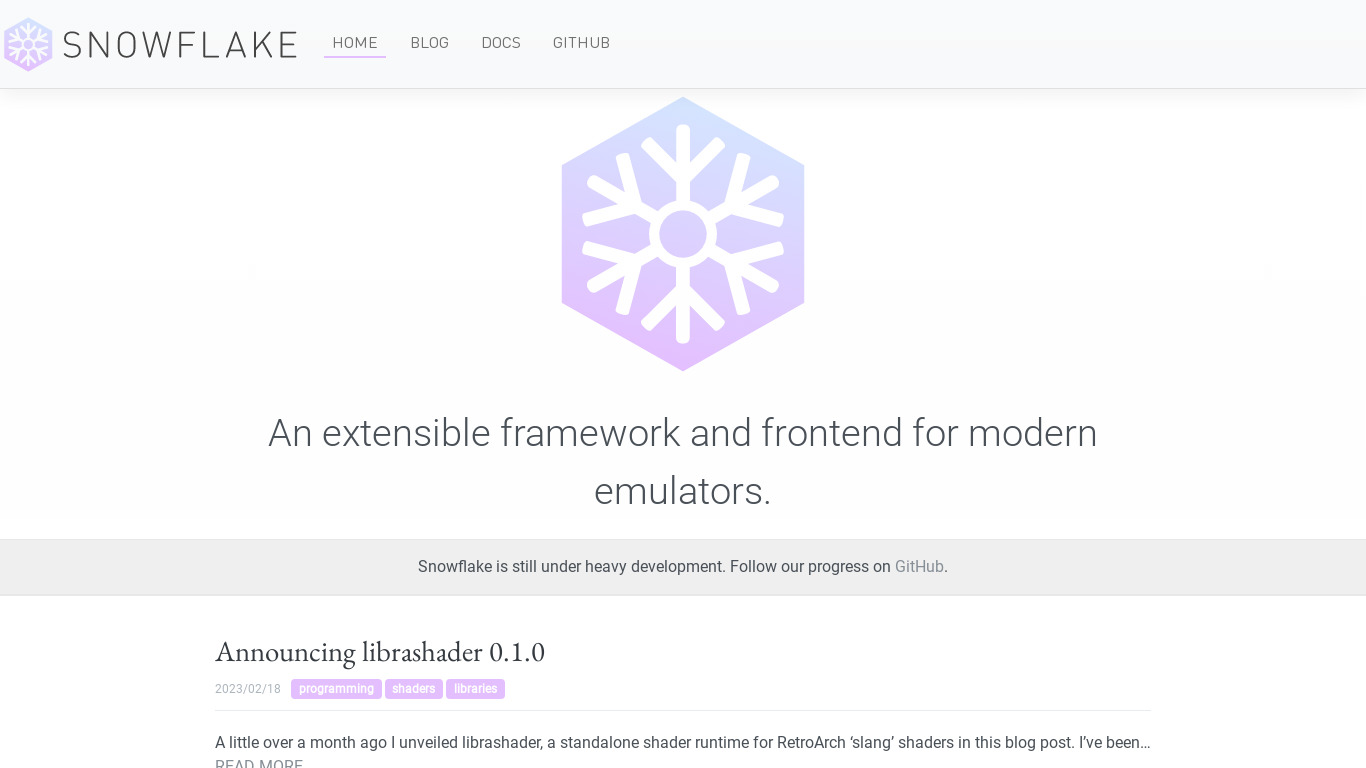 Snowflakepowe.red Landing page