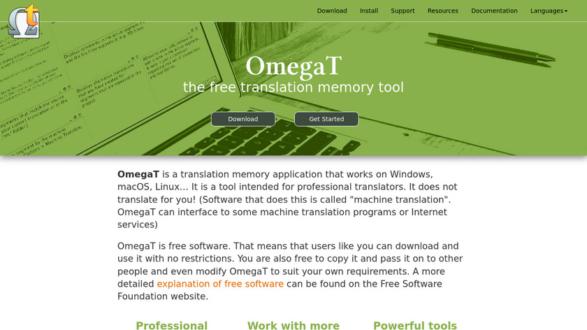 OmegaT Landing Page