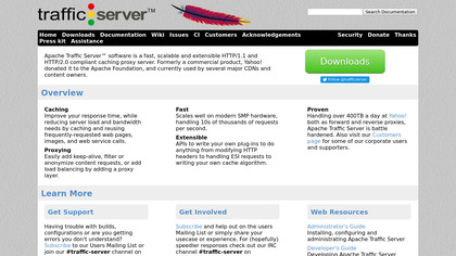 Apache Traffic Server screenshot