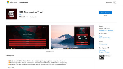 PDF Conversion Tool image