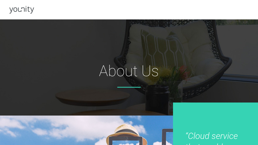 younity Landing Page