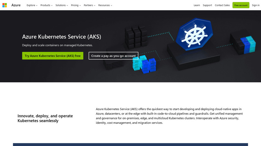Azure Container Service Landing Page
