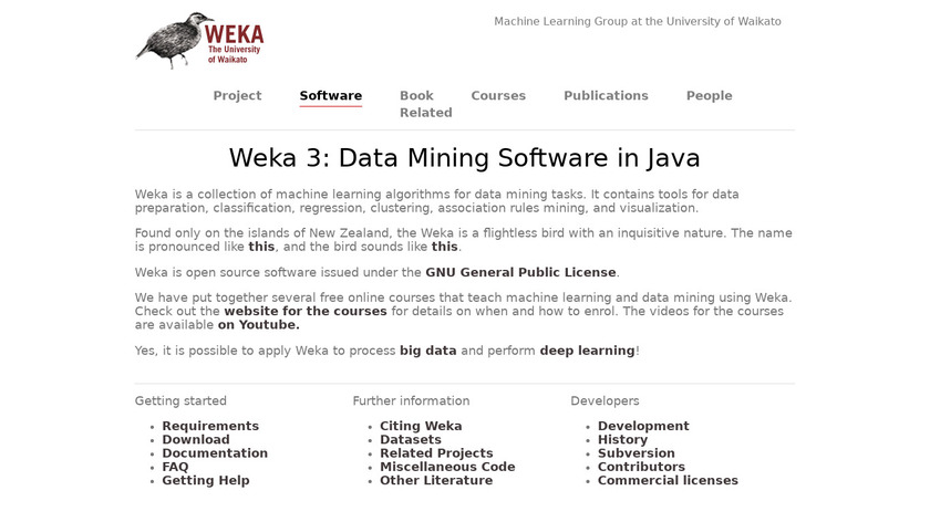 WEKA Landing Page