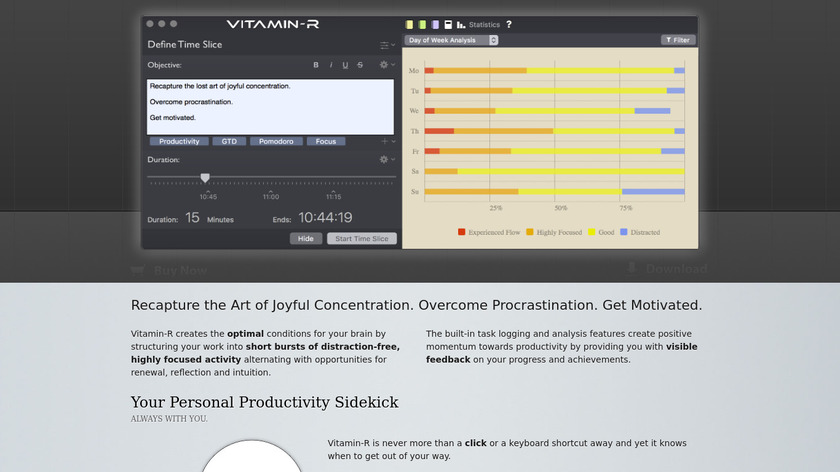 Vitamin-R Landing Page