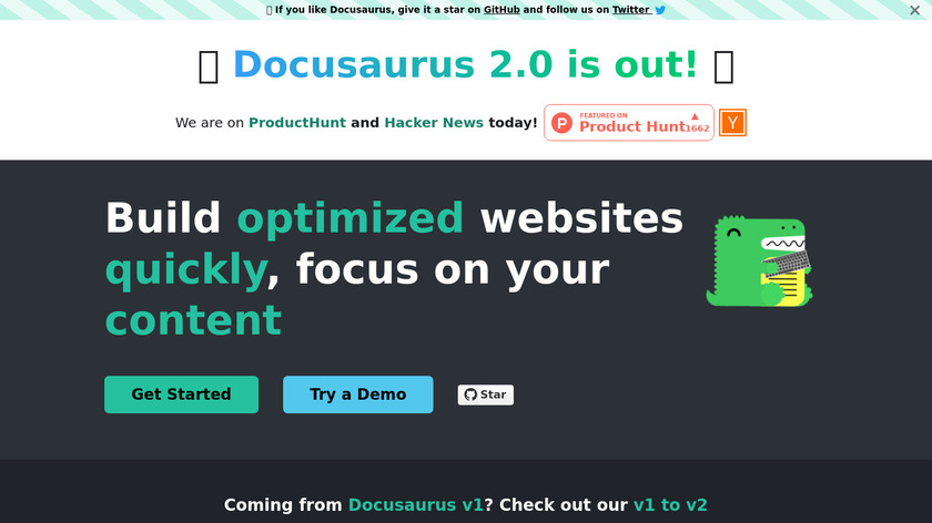 Docusaurus Landing Page