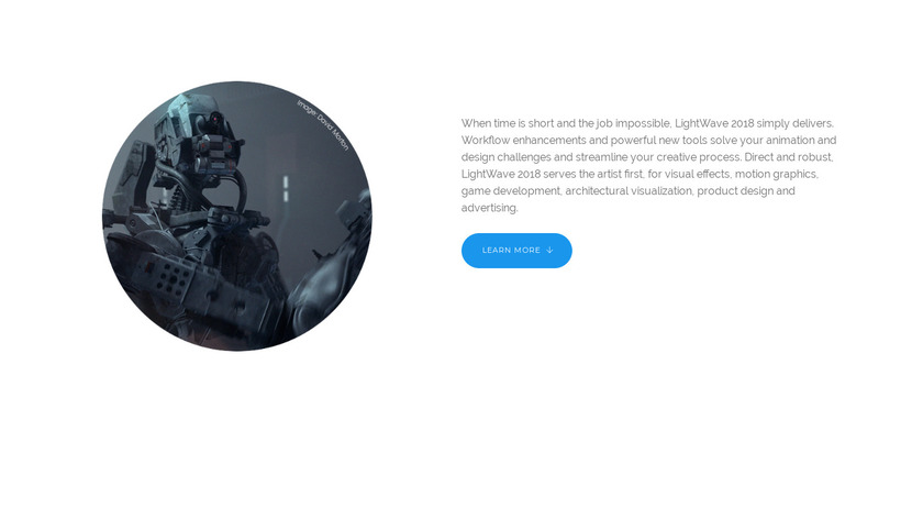newtek.com LightWave 3D Landing Page