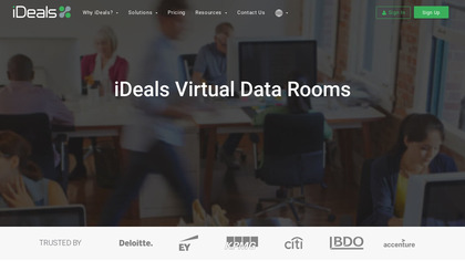 iDeals Virtual Data Room image
