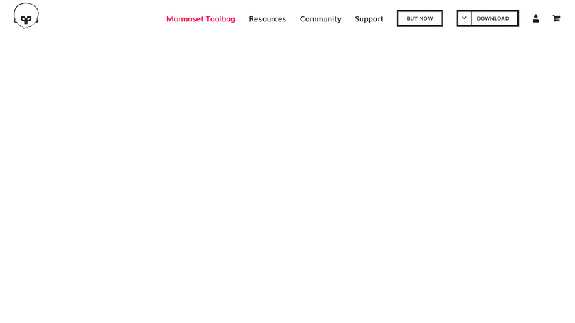Marmoset Toolbag Landing Page