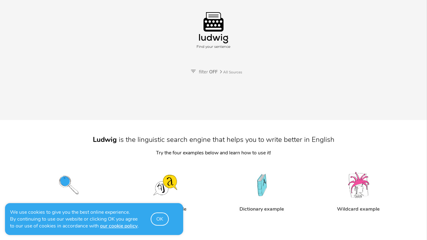 Ludwig.guru Landing page