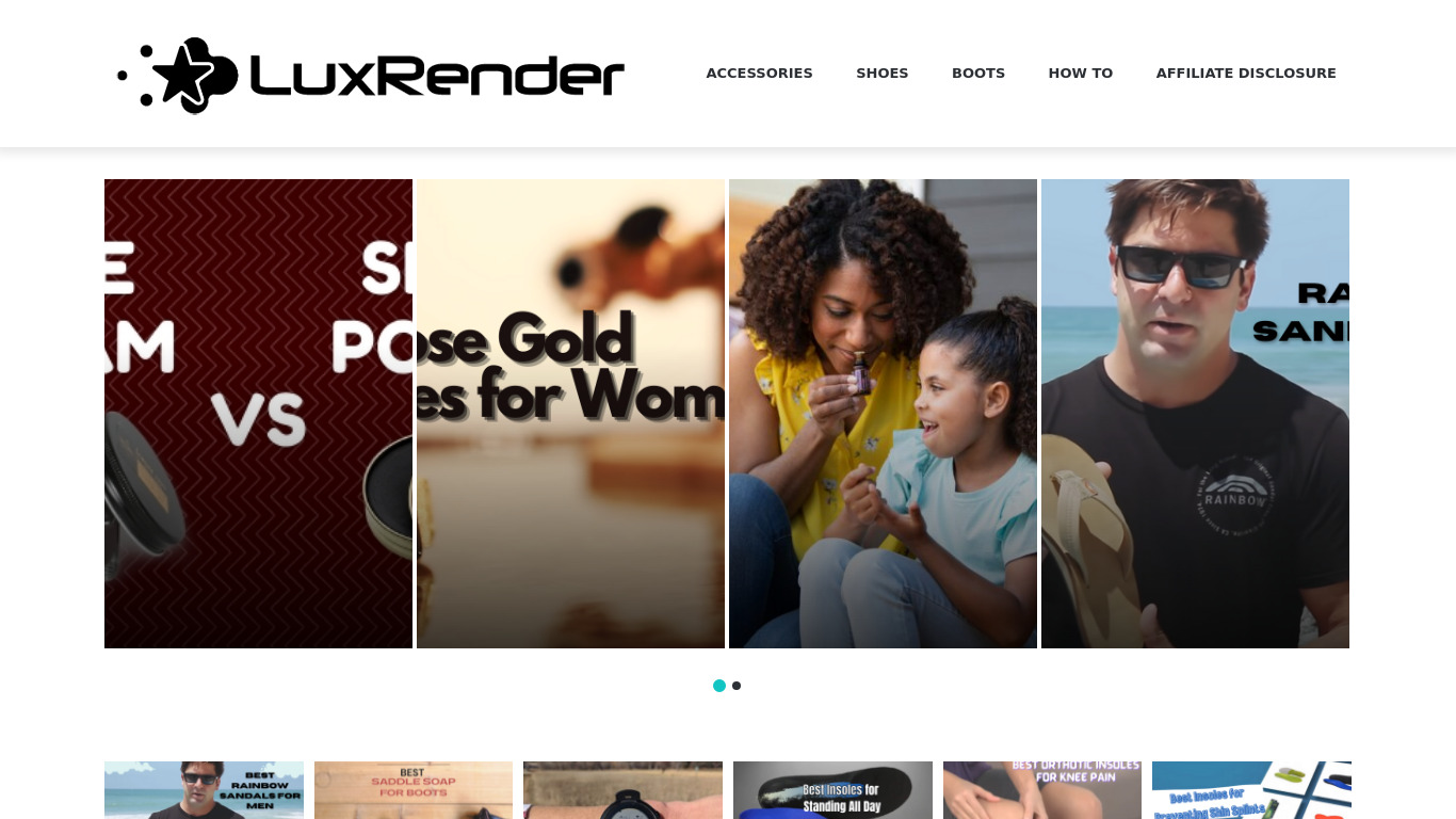 LuxRender Landing page