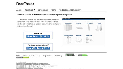 RackTables image