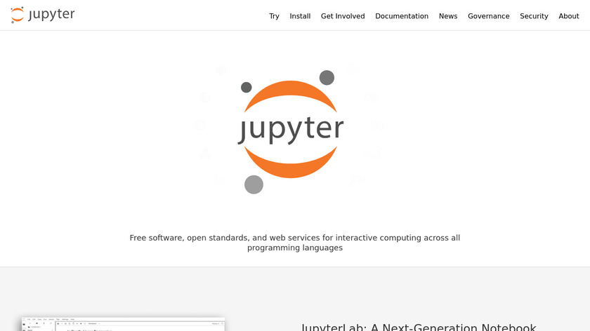 Jupyter Landing Page