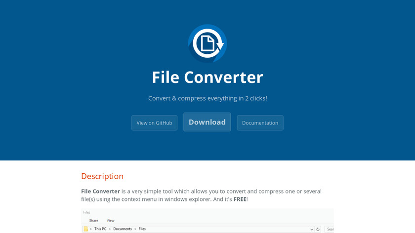 File Converter Landing Page