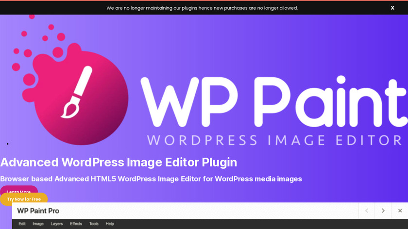 WP Paint Pro Landing Page