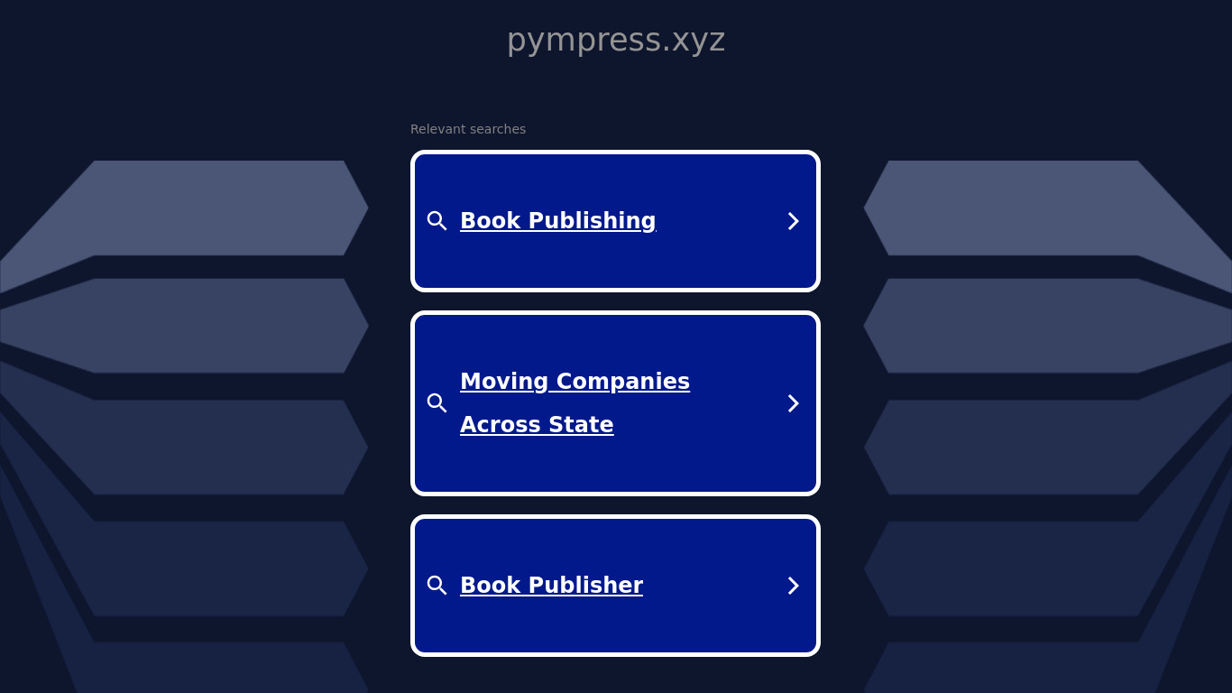 pympress Landing page