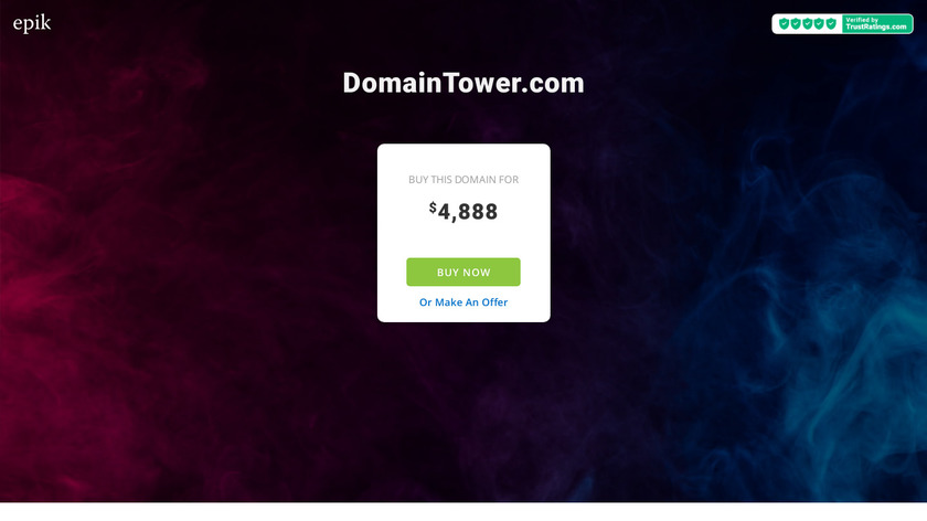 domaintower.com Uptime Monitor Landing Page