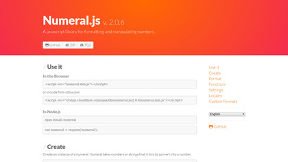 Numeral.Js image