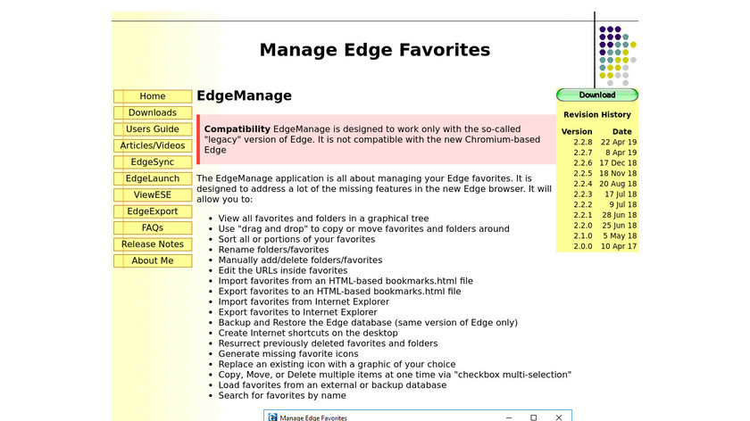 EdgeManage Landing Page