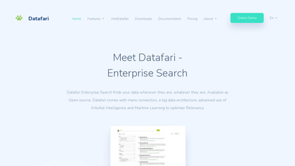 Datafari image