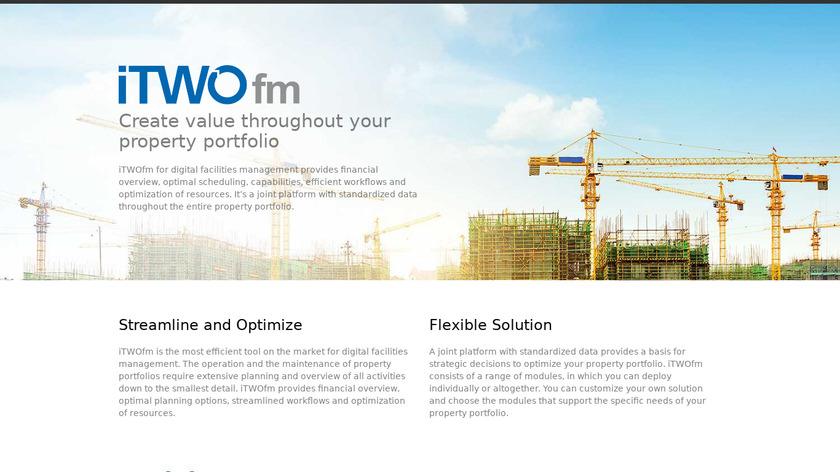 iTWOfm Landing Page