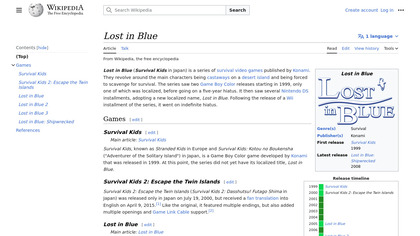 Lost in Blue image