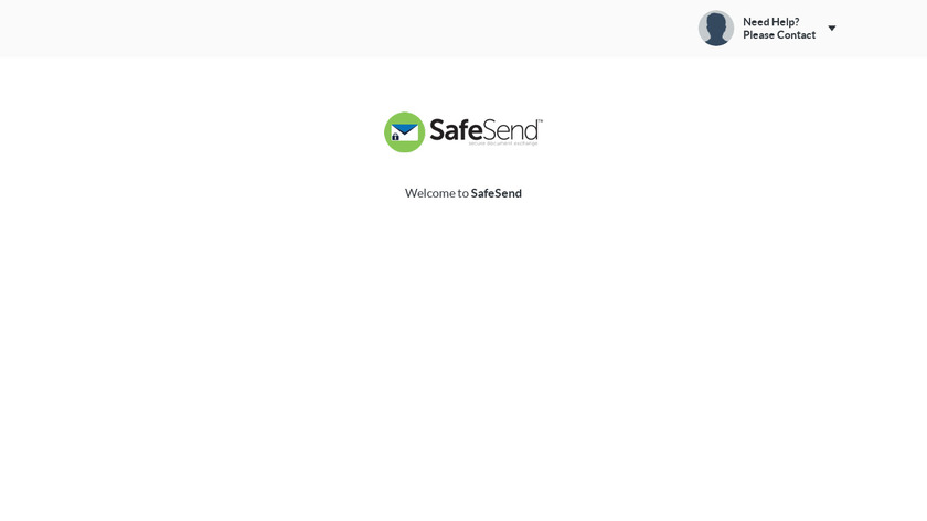 SafeSend Landing Page