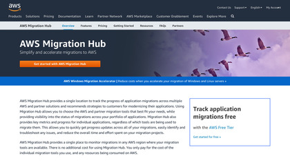 AWS Migration Hub image