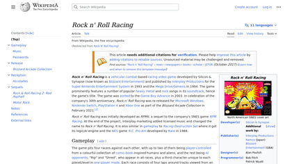Rock n’ Roll Racing image