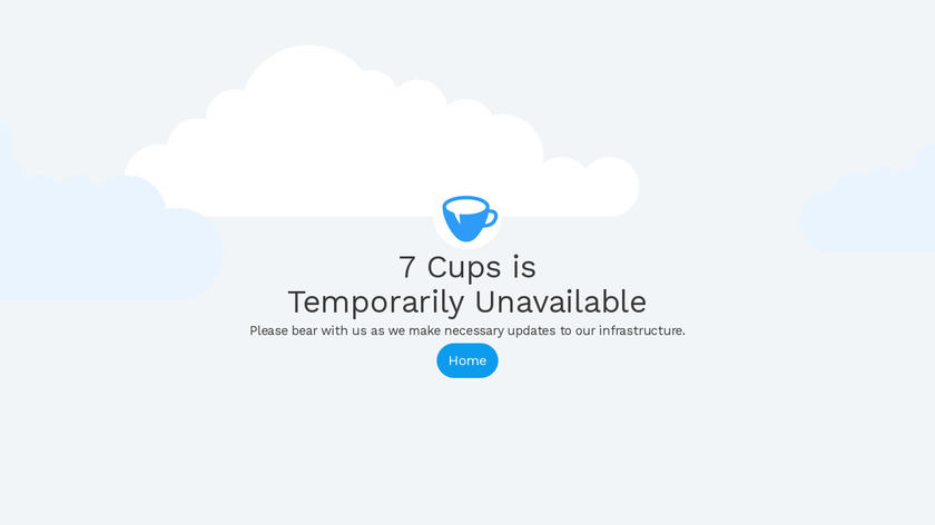 7 cups Landing Page